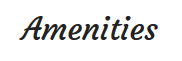 Amenities