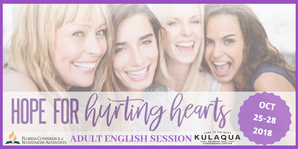 Hope for Hurting Hearts Retreat at Kulaqua Retreat and Conference Center in 2019 November Session – English